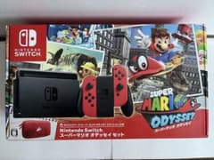 新品　Nintendo Switch 本体 スーパーマリオ オデッセイセットのサムネイル