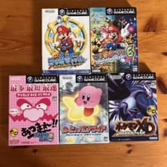 ゲームキューブ ソフト 5本セット まとめ売りのサムネイル