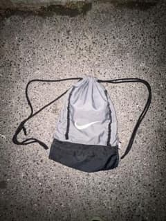 Nike ナップザック グレー/ブラック 00s 最終値下げのサムネイル