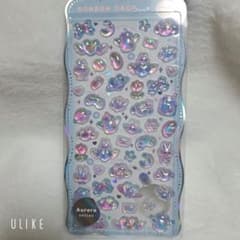 正規品 ボンボンドロップシール churukira オーロラシリーズ みずいろ