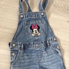 GAP ミニーマウス デニム オーバーオールのサムネイル