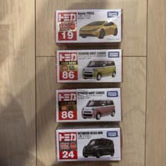 【ユニバ様】 トミカ トヨタ プリウス ダイハツ ムーヴ キャンバス デリカミニのサムネイル