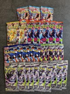 ポケモンカードゲーム 未開封バラ30パック まとめ売り - メルカリ