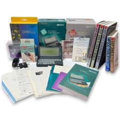 Fully functional HP 200LX with Wakamatsu Tsusho 2x speed/6MB genuine VGA card - Deluxe Set