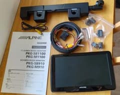 アルパイン リアモニター9インチ PKG-M910 - メルカリ
