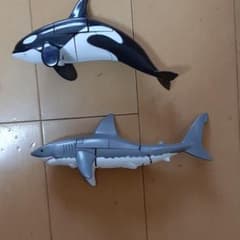 シーバトロン　サメ・シャチ　セットのサムネイル