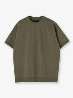 【定価2.5万円】junhashimotoクルーネックニット/M/カーキのサムネイル