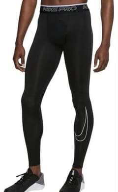 Nike Pro メンズ レギンス 黒のサムネイル