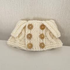 ペット用手編みケープのサムネイル