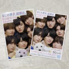 非売品 なにわ男子 ソフトバンク クリアファイル フライヤーのサムネイル