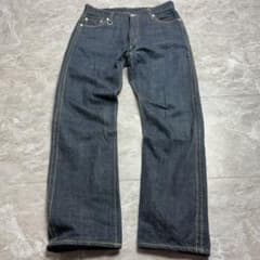 SOPHNET 濃紺 デニムパンツ 日本製 ソフネット セルビッチ 耳 riri 