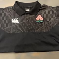 ラグビー日本代表Canterbury ポロシャツ Canterbury ラグビー日本代表 ポロシャツ ブラック M - メルカリ
