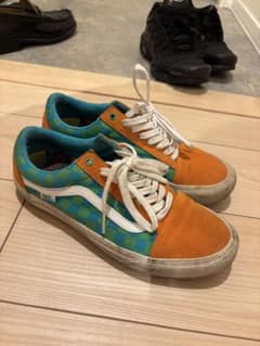 Vans Golf Wang スニーカー オレンジ/ターコイズのサムネイル