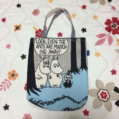 (美品) ムーミン手さげバッグのサムネイル