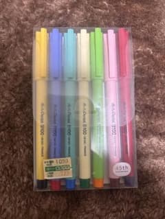 Pentel ボールPentel B100 7色セット 45周年記念のサムネイル