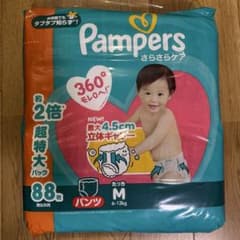 パンパース　さらさらケア　パンツ　たっちM 88枚　男女共用のサムネイル