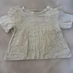 NEEDLE WORKS STANDARD フリル Tシャツ グレー 90cmのサムネイル