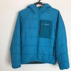 モンベル キッズ 160 ダウンリバーシブル 美品 mont-bellのサムネイル