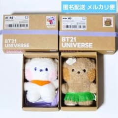 BT21 RJ MINI PLUSH 봉제인형 2개 세트