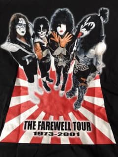 再値下げ！【来日記念セール】KISS 日本限定ツアーTシャツ Lのサムネイル