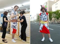 早割　本日最終日！　青森　ねぶた　貸衣装一式　着付け込み　手ぶらOK！ハネト体験のサムネイル