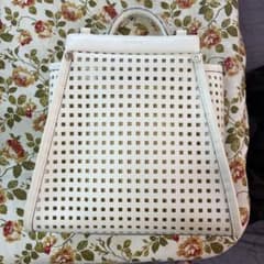 PELLE BORSA メッシュデザイン ハンドバッグのサムネイル