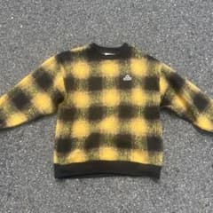 チェック柄ニットセーターのサムネイル