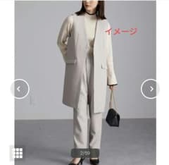 バーニーズニューヨーク☆ジレ＆パンツセットアップ　卒業式入学式のサムネイル