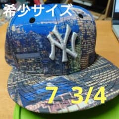 希少サイズ　ニューエラ　７ ３/４（61.5㎝）派手かわいい　美品のサムネイル