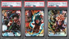 PSA10 連番セット 親子三世代 バーダック 孫悟空 孫悟飯 Vジャンプ