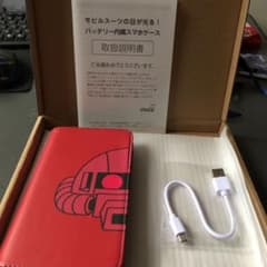 ガンダムスマホケース　シャア専用ザクのサムネイル