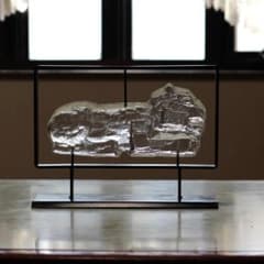 貴重】エリックホグラン Erik Hoglund ライオン ガラスオブジェ03