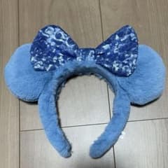 青　ミッキー耳カチューシャ　ディズニーのサムネイル