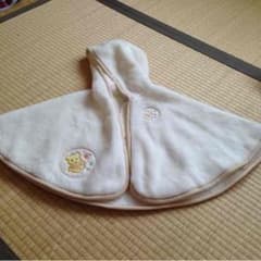 えっか様専用 ミキハウス 白ポンチョ サイズ70-85のサムネイル
