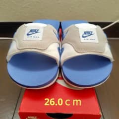 Nike Air Max 1 スライド　ブルー/グレー　US 8　美品のサムネイル