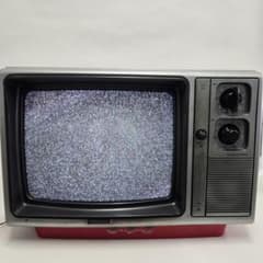 完動品 昭和レトロ 東芝 ブラウン管テレビ ヴィンテージ 14P56 - メルカリ
