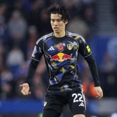 田中碧選手所属リーズユナイテッドサードユニフォーム3rd 25-26season