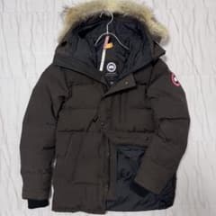 美品✨カナダグース CARSON PARKA 2way ダウン ブラウンSサイズ - メルカリ