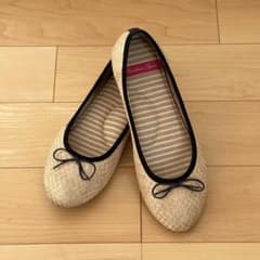 LEEコラボ＊ぺたんこ靴　24㎝　フラットシューズのサムネイル