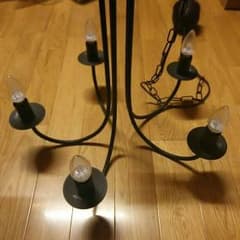 シャンデリア(LED電球付き)のサムネイル