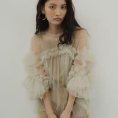 decorative tulle tops / デコラティブチュールトップスのサムネイル