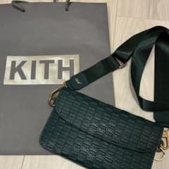 KITH ショルダーバッグ グリーン KITH ショルダーバッグ グリーン - メルカリ