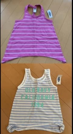 ノースリーブ タンクトップ 2枚セットのサムネイル