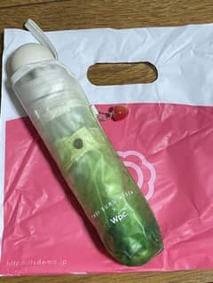 折りたたみビニール傘 旅する喫茶×Wpc. クリームソーダアンブレラ ミニのサムネイル