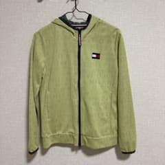 TOMMY HILFIGER GOLF パーカー ライムグリーン Mのサムネイル