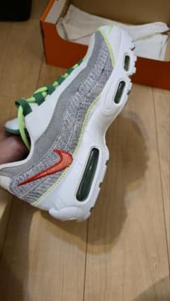 Nike Air Max 95 ナイキエアマックス　ホワイト／グリーンのサムネイル