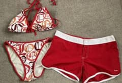 たーぼ様専用　Hawaiiロコブティック水着 ビキニ ショートパンツ3点セットのサムネイル