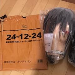 お値段改正しました！残りわず！美容師国家試験用カットウイッグ2個セットのサムネイル