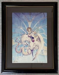【希少大型額装】天野喜孝《騎神来たりぬ》109/150#917のサムネイル