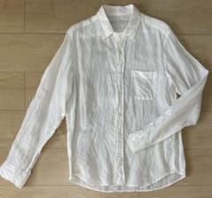 無印良品　白シャツ　（サイズS）のサムネイル